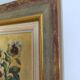 Toile nature morte de F Villeneuve