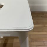 Vintage painted wooden stool