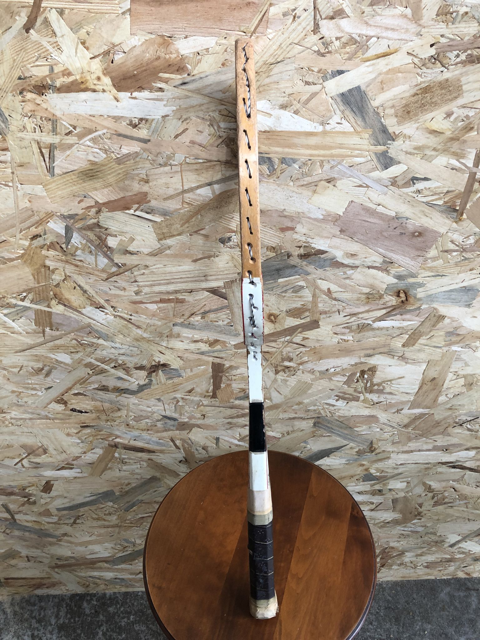 Old racket tennis courts professional wood