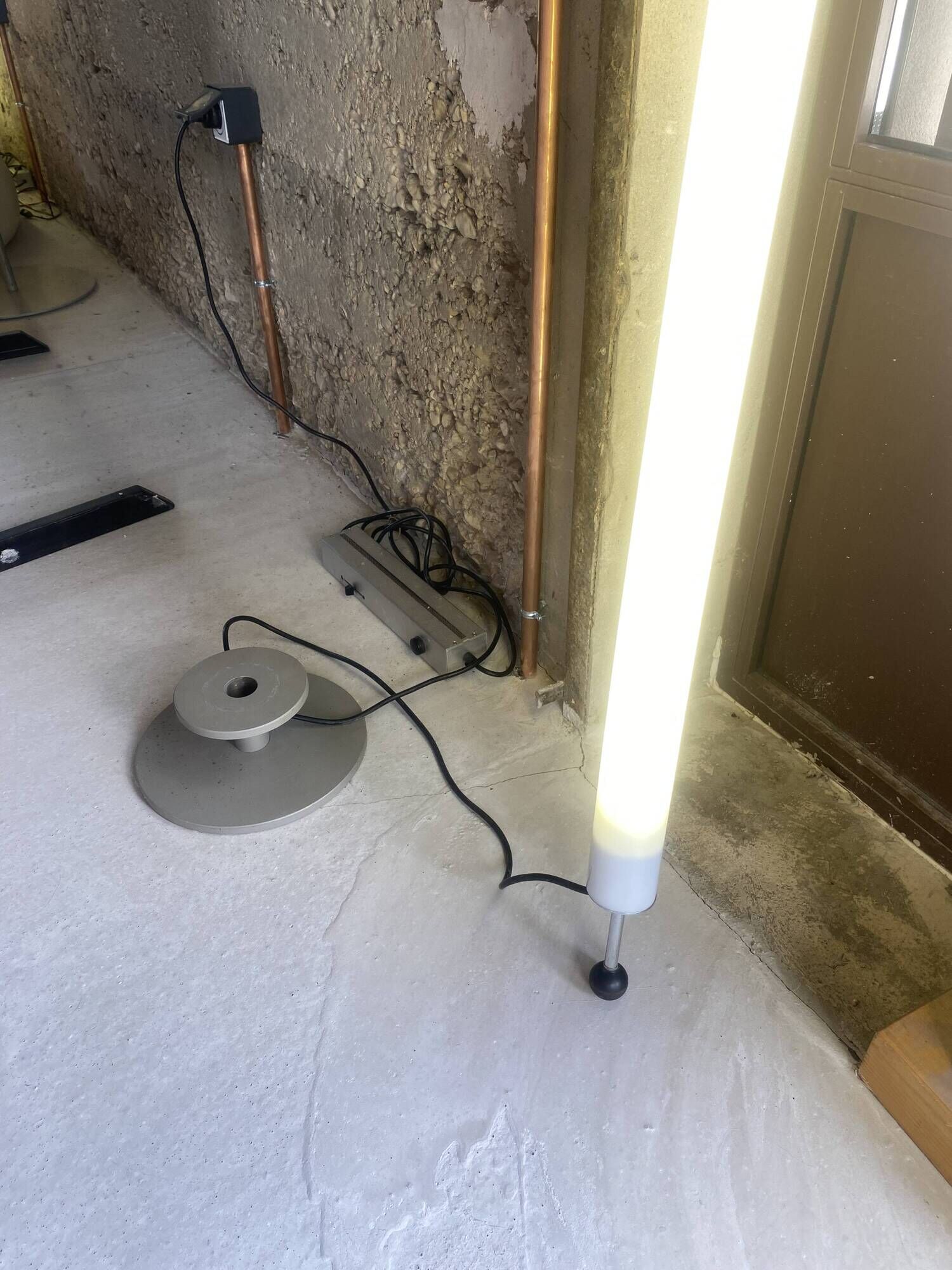 Lampadaire 'Tube' - Christian Deuber - Années 90