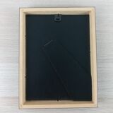 Framed s-t u alphabet board