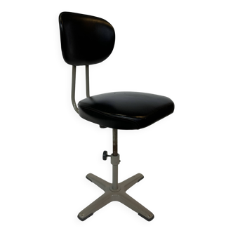 Mid Century Okamura Vintage Office Working Chair of 60's Design