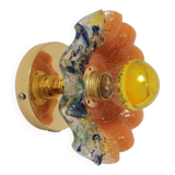 Murano flower wall light