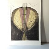 Color Etching  Antonia Dombrowsky 1991-  Color Engraving - handmade Bütten-