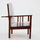 1940s Art Deco armchair, Czechoslovakia