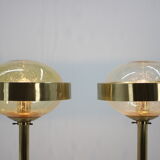 Ensemble de lampadaires space age Kamenický Šenov 1970s