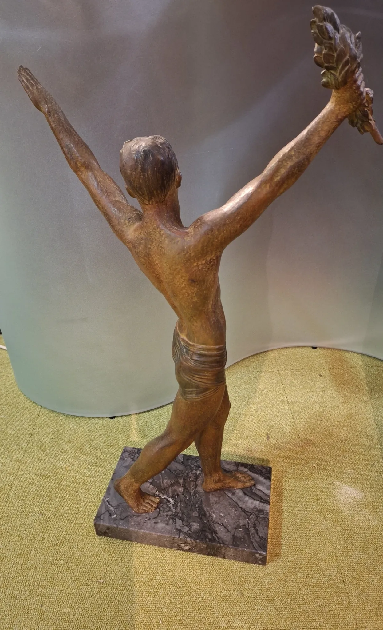 Art Deco statue "The Victory"