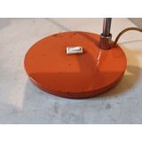 Vintage orange metal lamp