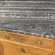 Mahogany Secretary Period Transition XVIII Eme Century