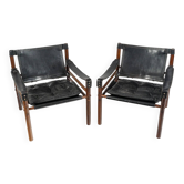 Paire de fauteuils « Sirocco » d'Arne Norell, 1960