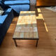 Signed Roger Capron coffee table