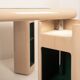 Pierluigi Molinari Lacquered Wood and Green Felt Game Table for Pozzi 1970