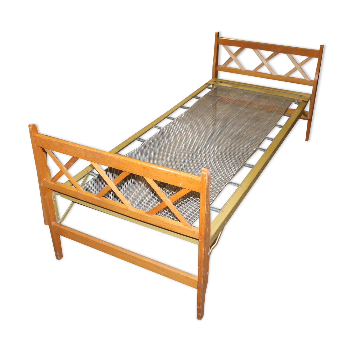 Vintage folding bed