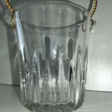 Crystal ice bucket