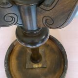 Small pedestal table
