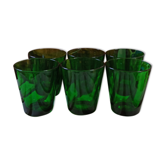 Verres vintages Vereco pour Huilor