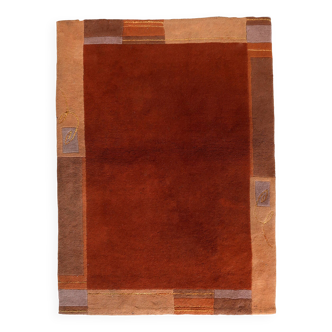 Tapis Khaden tibétain fait main en laine, années 1970