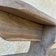 Old oak farmhouse bench measuring 230 cm