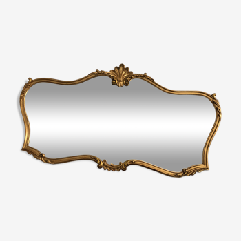 Miroir doré style baroque 169x92cm