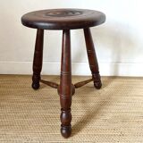 Vintage tripod stool
