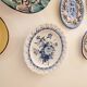 Decorative ceramic plate signed Nove di Bassano