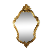 Golden mirror 52 x 32 cm