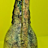 Cruche pichet grès et bronze art déco 1930, A. Villien