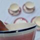 Set of 6 Antique Cups and Saucers