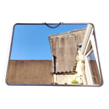 Large vintage 50's simple barber mirror