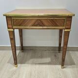 Empire Directoire style side table in marquetry