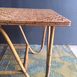 Rattan coffee table