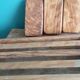 Olive wood aperitif platter and ramekins