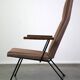 Vintage 50s/60s design armchair with high backrest, model 1410 by Gispen