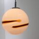 Glass pendant by Mazzega, Italy, 1970
