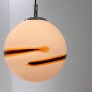 Glass pendant by Mazzega, Italy, 1970
