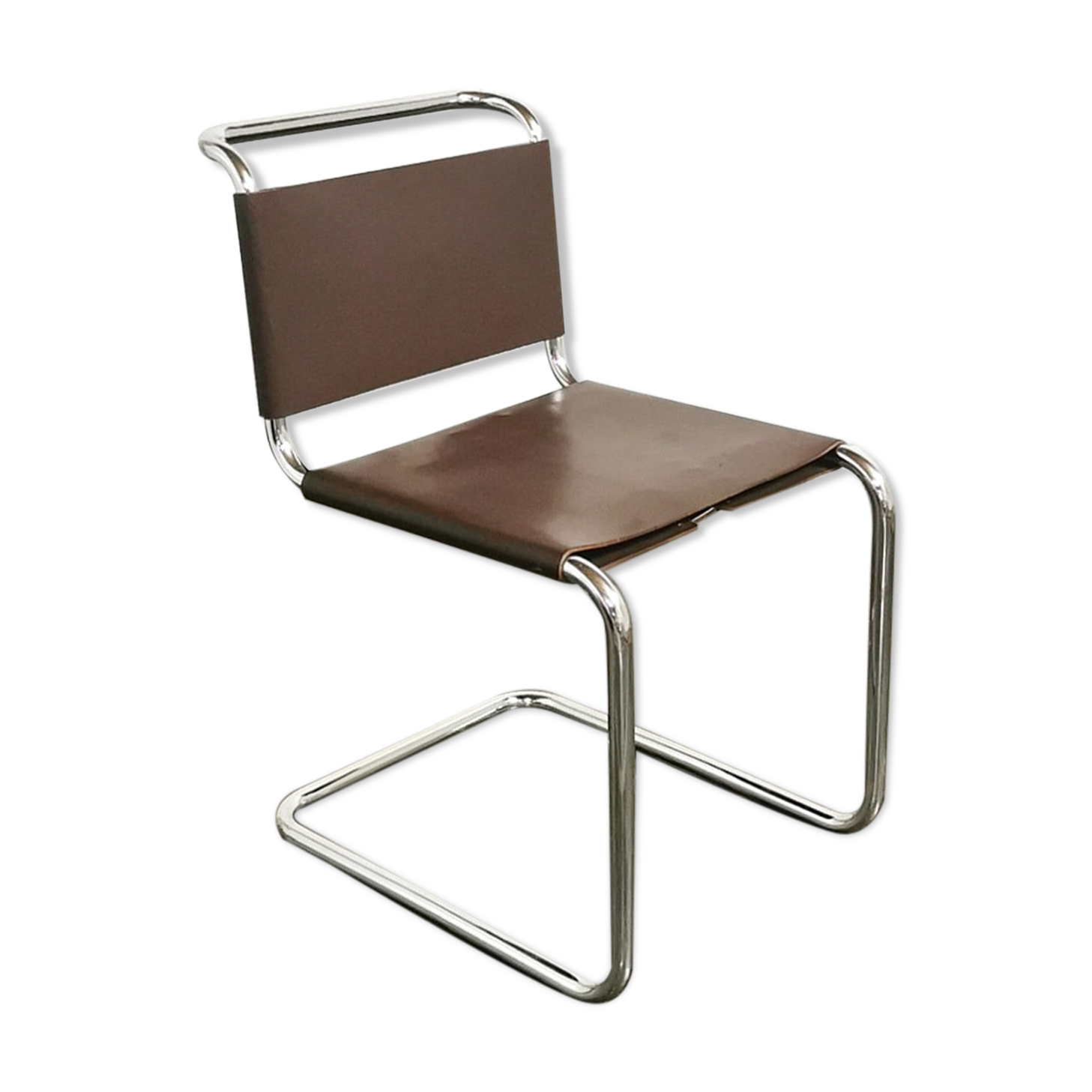 Chaise B33 de Marcel Breuer, édition Gavina, 1970