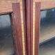 Antique glass-fronted Louis XVI library