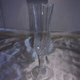 Lot of 9 champagne flutes