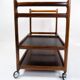 Trolley table in rosewood designed by Johannes Andersen, 1960s
