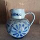 Vermilion stoneware jug