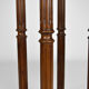 Large Neo-Gothic walnut harness, France, 19th