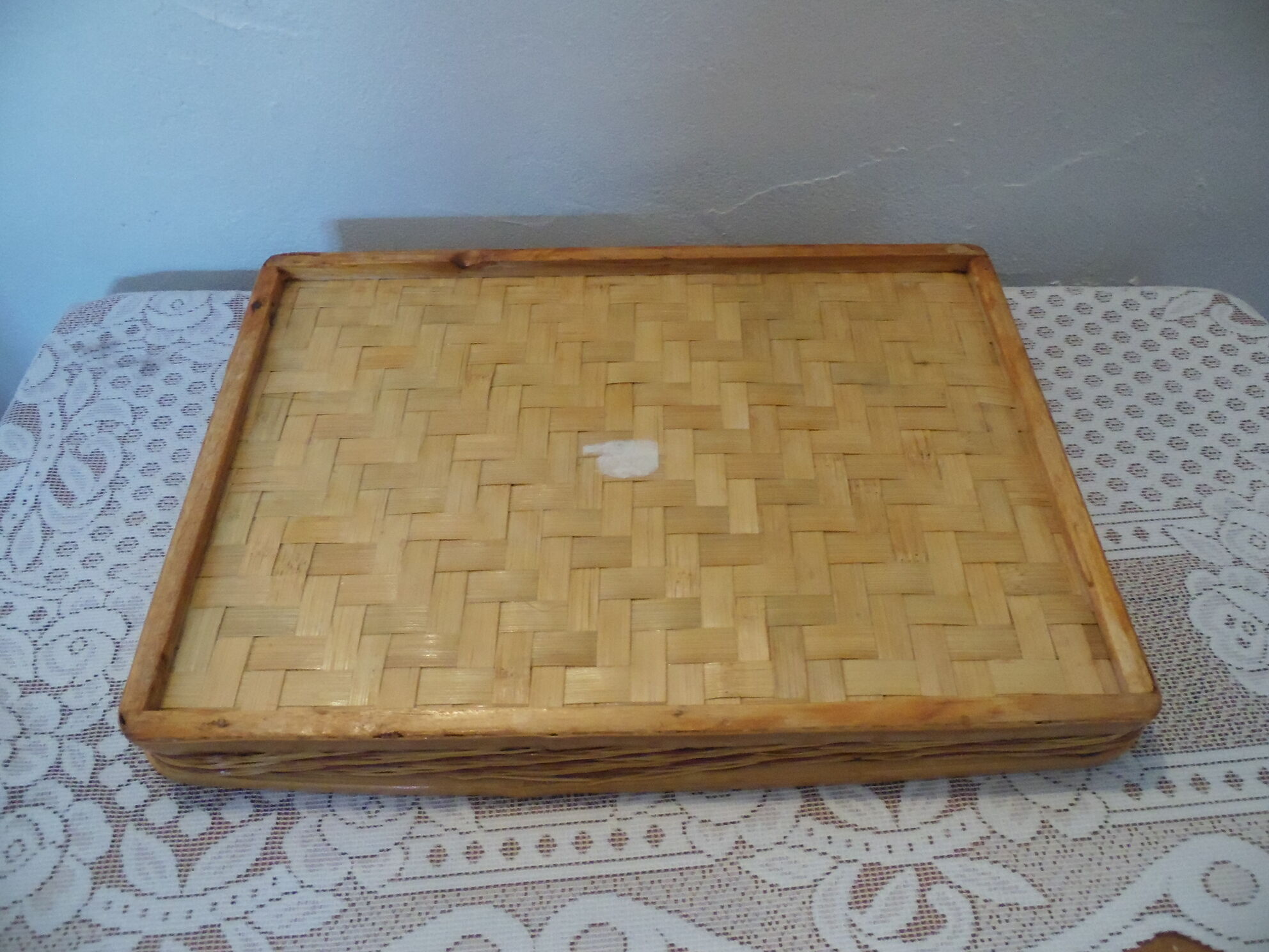 Range couvert osier et bambou