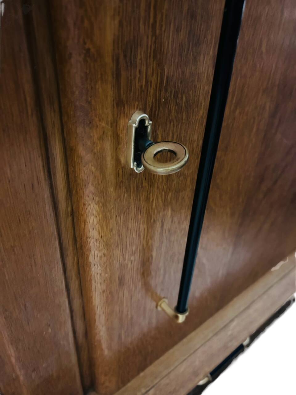 Oak sideboard with compass legs