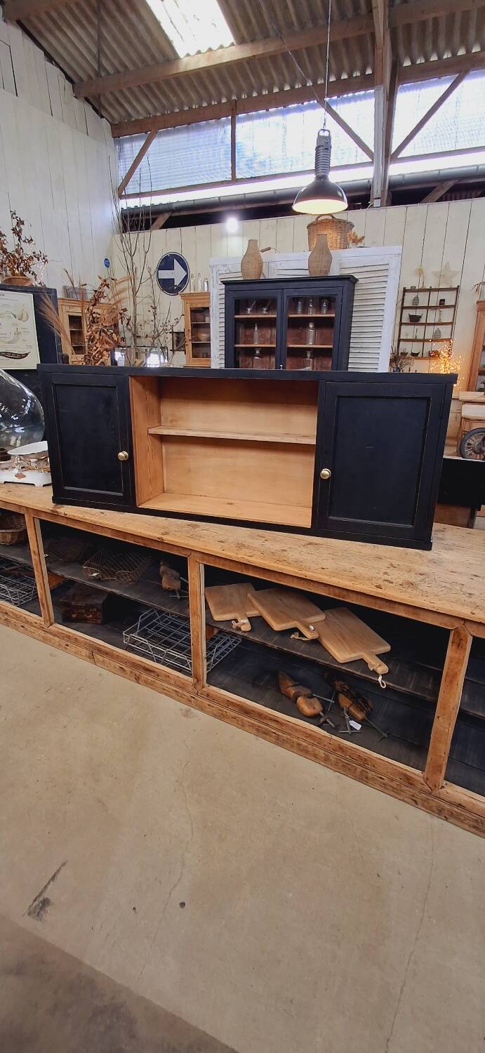Antique shelf with doors