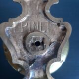 Pair of bronze candlesticks