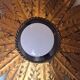 Wall lamp, metal sun ceiling light
