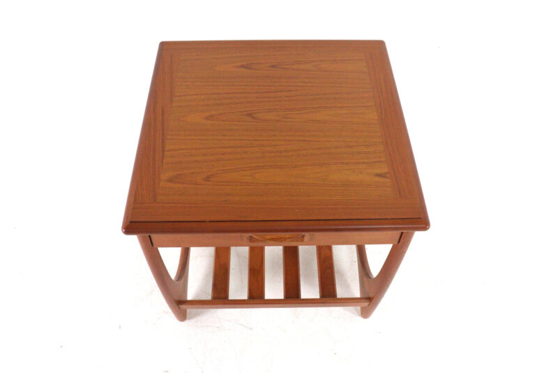 G-Plan side table with pull-out drawer - mid century modern