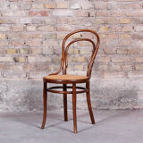 Chaise no.14 by michael thonet for thonet, hêtre courbé assise in cannage, autriche, circa 1859