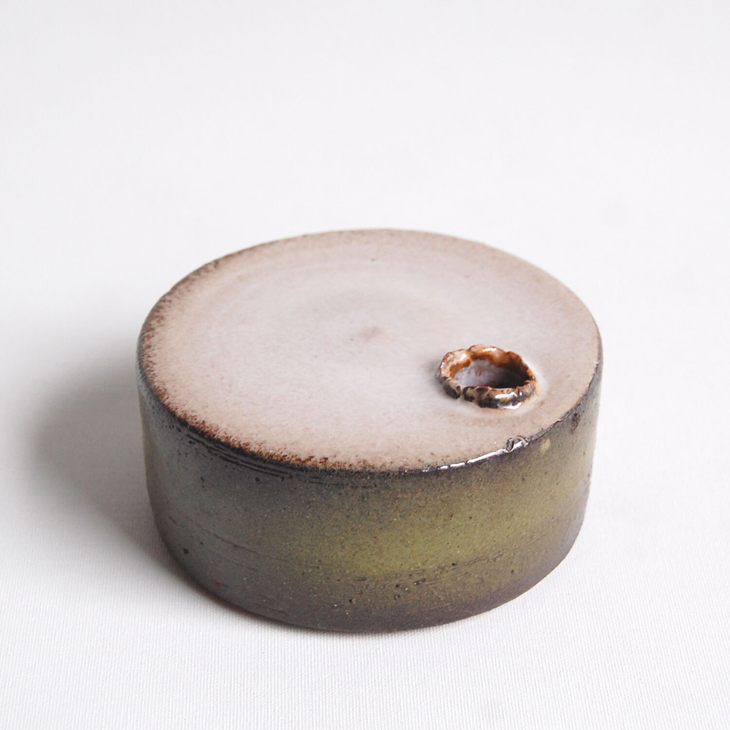 Brutalist vase Perignem 1970s