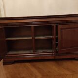 Louis Philippe style 3-door solid wood sideboard